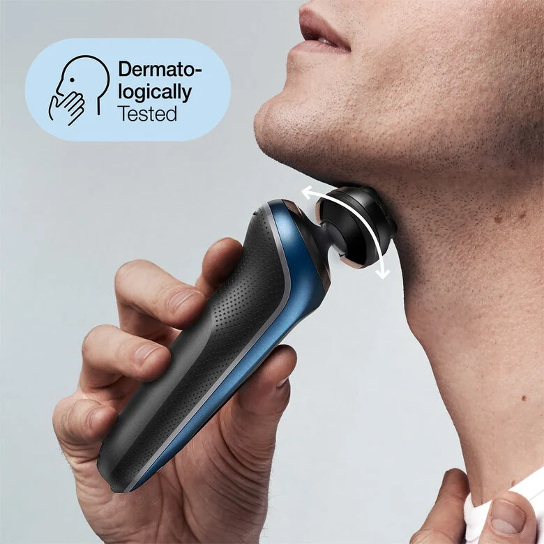 Braun Series 6 Rasoio Trimmer Blu