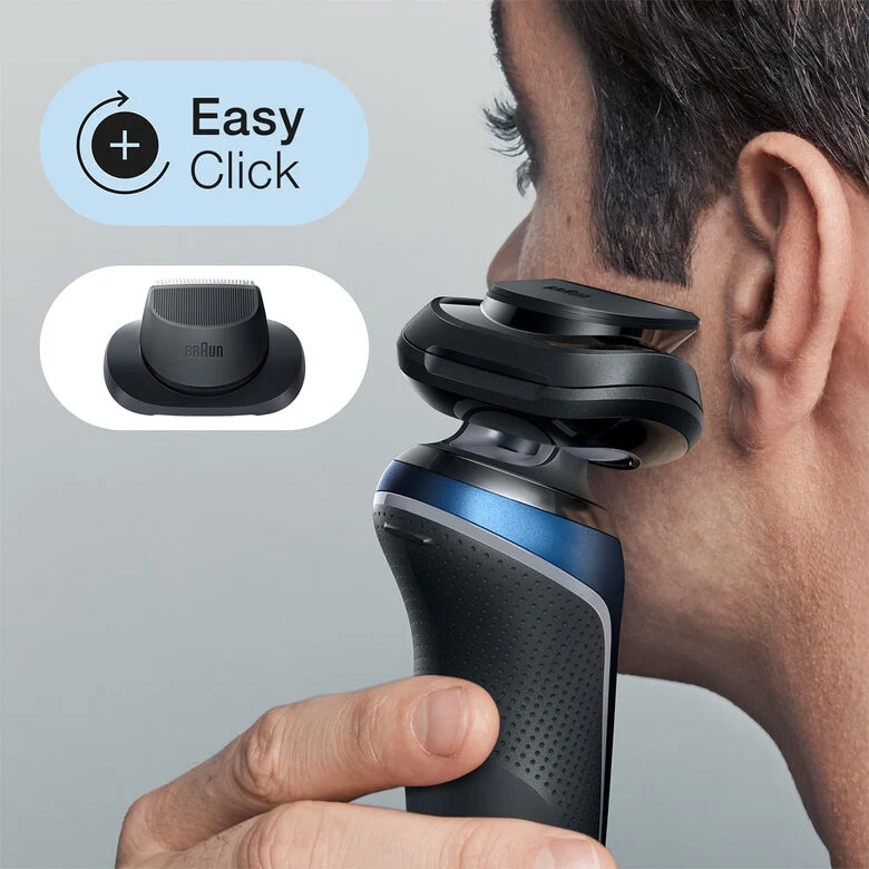 Braun Series 6 Rasoio Trimmer Blu