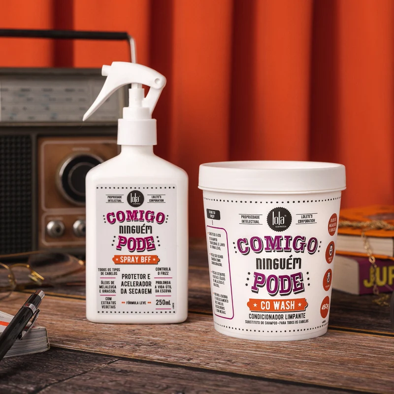 Lola From Rio Comigo Ninguém Pode Co Wash 450ml Spray Bff 250ml