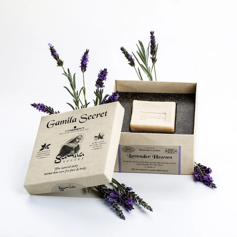Gamila Secret Lavander Soap 115gr - saponetta viso pelle secca