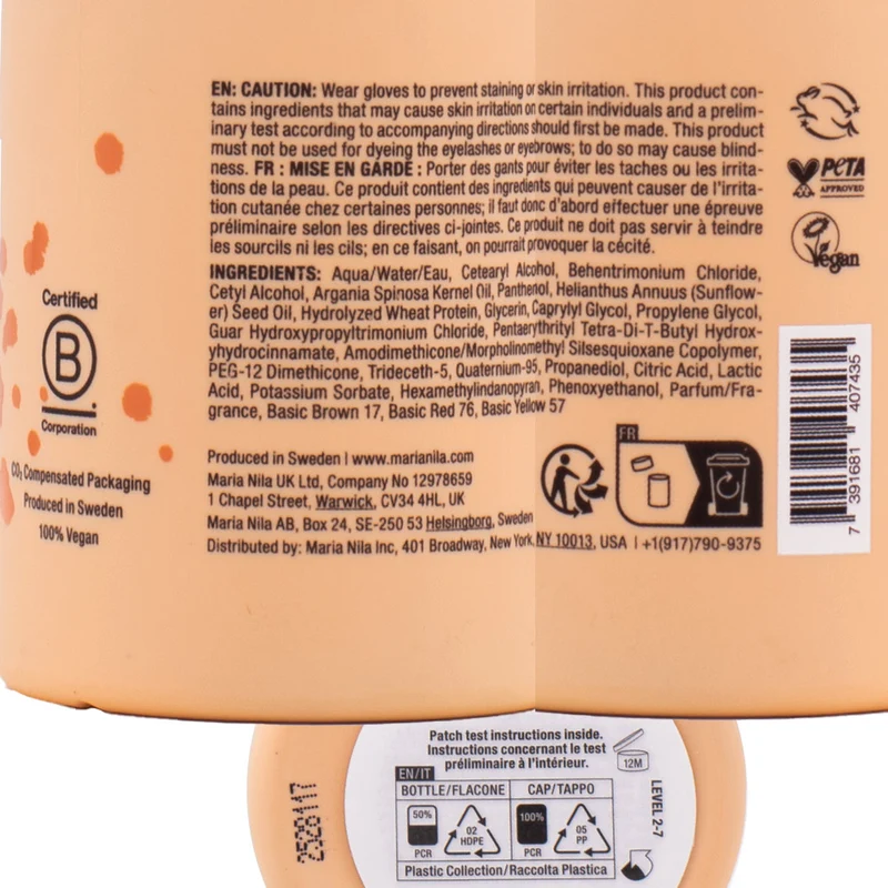 Maria Nila Colour Refresh Bright Copper 100ml - maschera colorata
