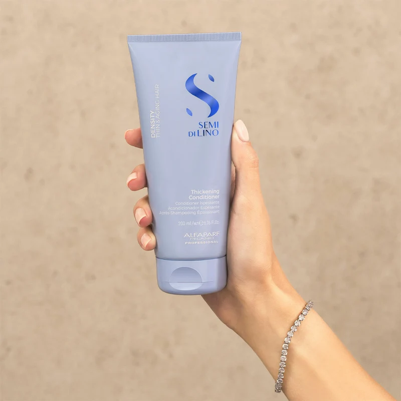 Alfaparf Milano Semi Di Lino Density Thickening Conditioner 200ml - balsamo ispessente
