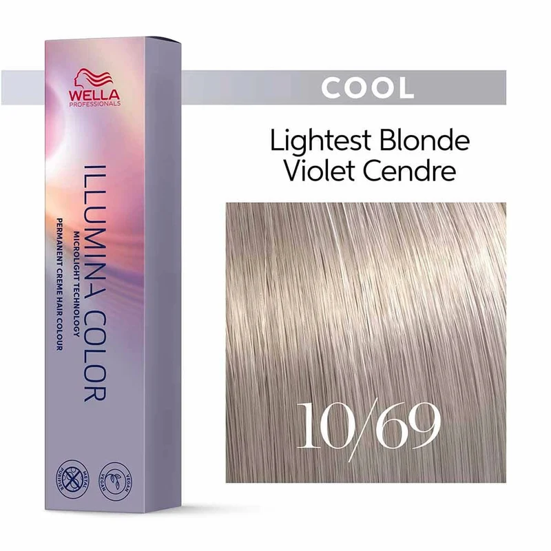 Wella Illumina Color 10/69 Biondo Platino Cendrè 60ml - colorazione permanente