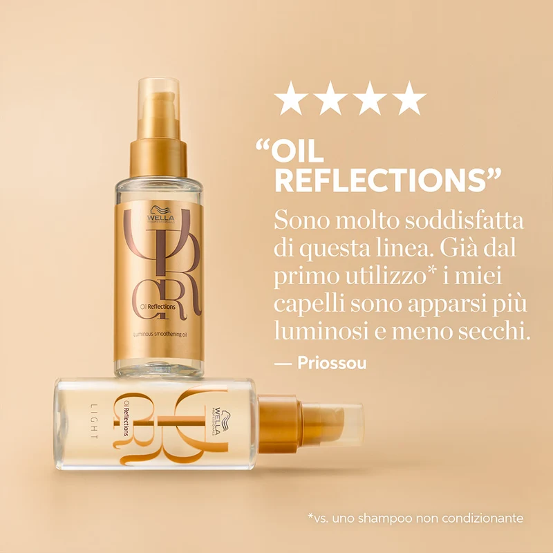 Wella Oil Reflections Luminous Instant Conditioner 200ml - balsamo capelli spenti
