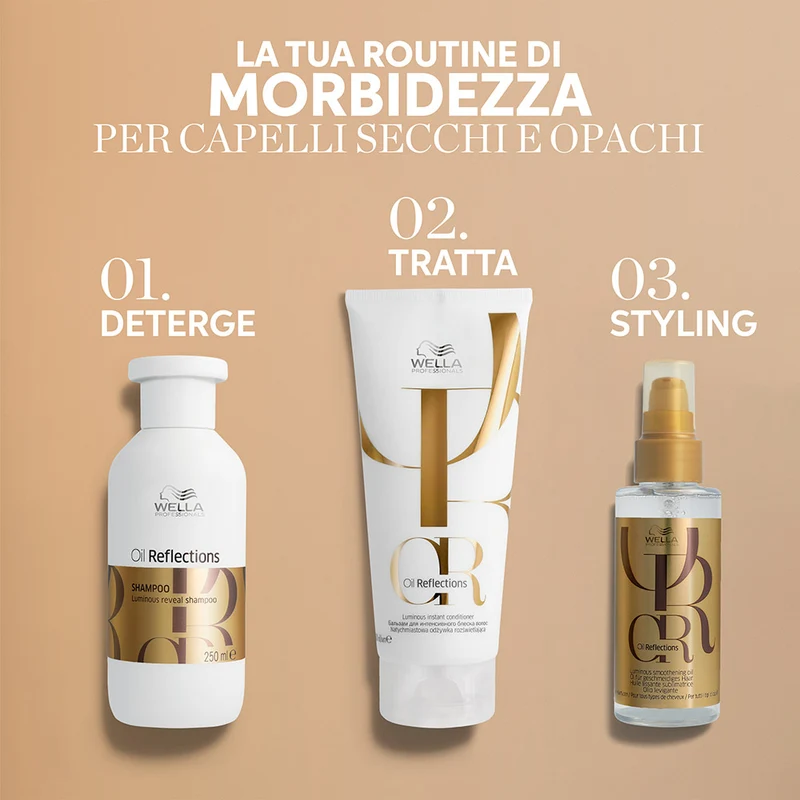 Wella Oil Reflections Luminous Instant Conditioner 200ml - balsamo capelli spenti