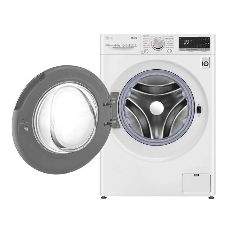 LG F4DV509H1EA Lavasciuga Intelligente AIDD 9/6kg Autodose Vapore 1400 Giri/min Carica frontale Classe E