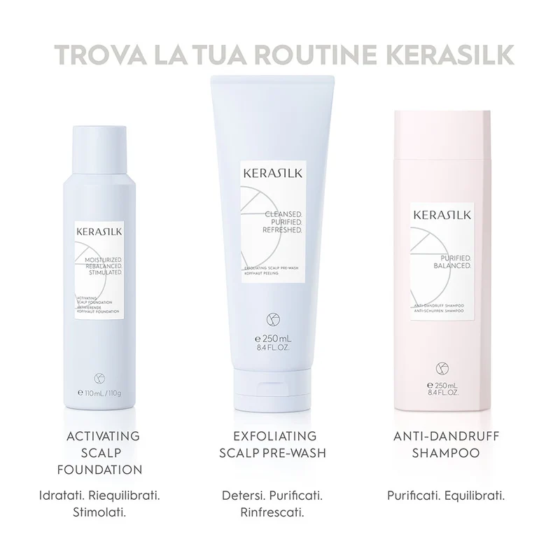 Kerasilk Essentials Anti-Druff Shampoo 250ml - shampoo cute grassa