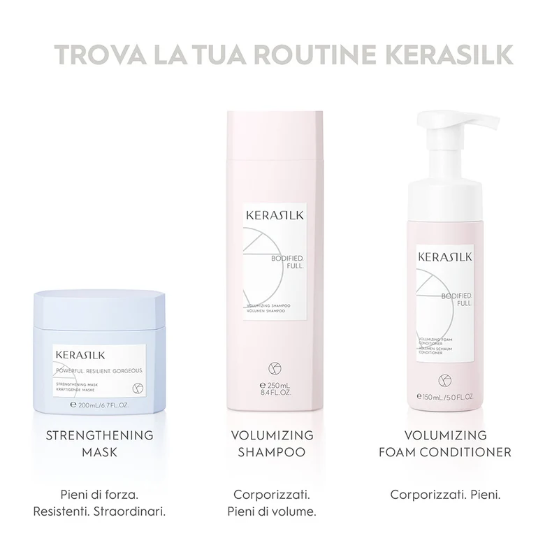 Kerasilk Essentials Volumizing Shampoo 75ml - shampoo volumizzante