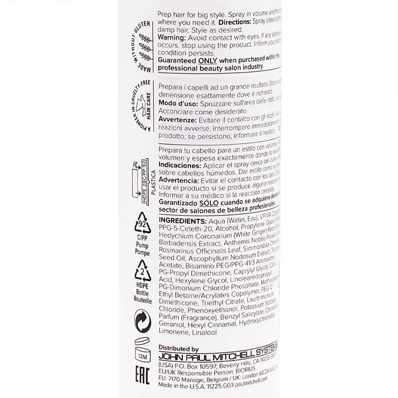 Paul Mitchell Extra-Body Boost 100ml - spray volumizzante