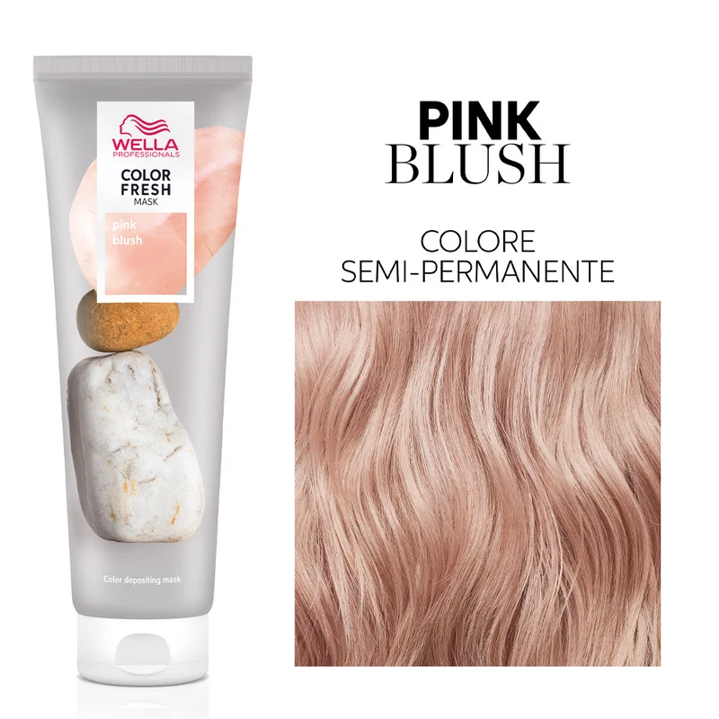 Wella Color Fresh Mask Pink Blush 150ml - maschera colorata