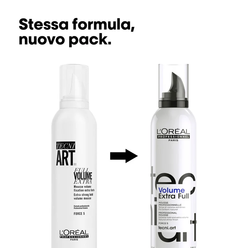 L'Oréal TecniArt Volume Extra Full Mousse 250ml - mousse volumizzante