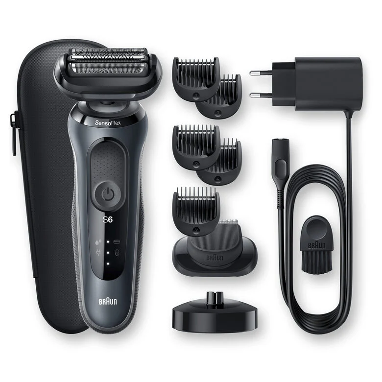Braun Series 6 60-N4500cs Rasoio Trimmer Grigio