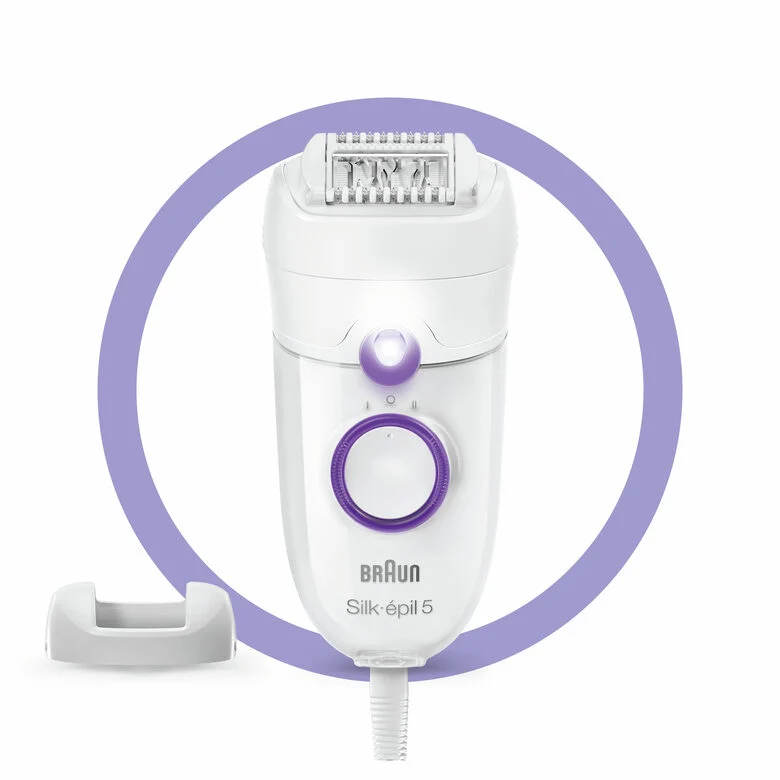Braun Silk-épil 5 -505 Power Epilatore Donna Per Primi Utilizzi Epilazione Delicata Con Filo Per Un’Alimentazione Senza Interruzioni,