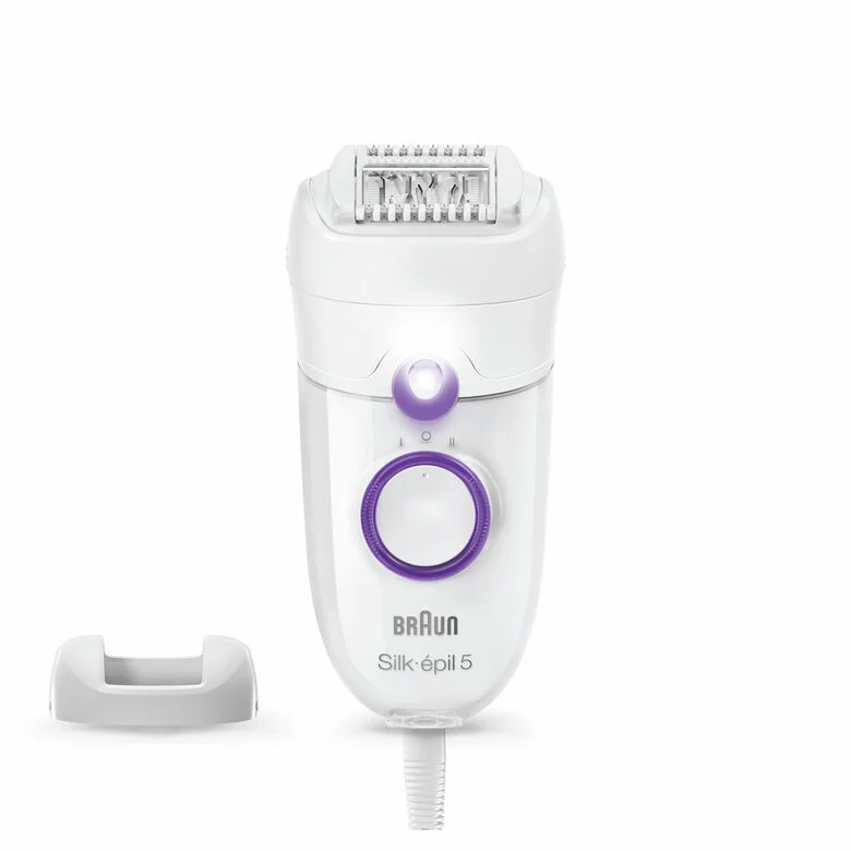 Braun Silk-épil 5 -505 Power Epilatore Donna Per Primi Utilizzi Epilazione Delicata Con Filo Per Un’Alimentazione Senza Interruzioni,