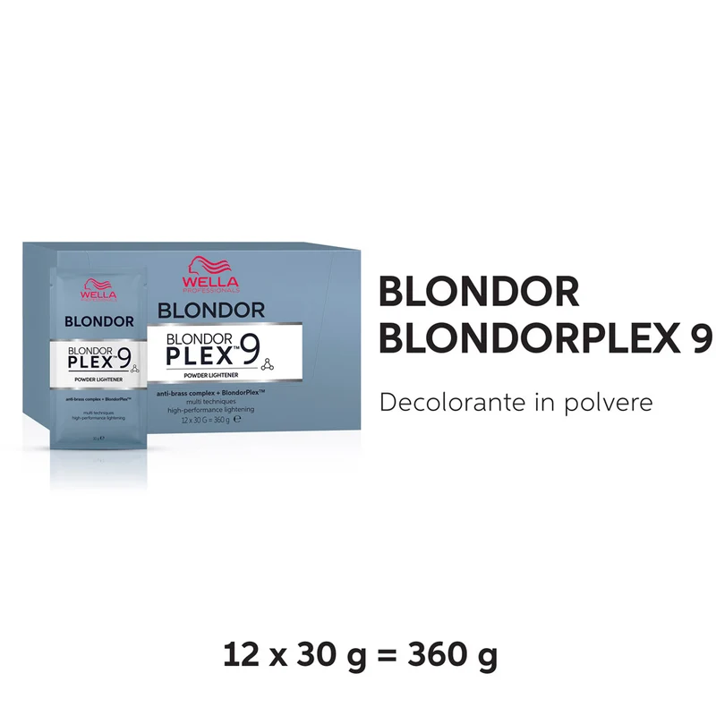 Wella Blondor Plex Sachet 30gr - decolorante in polvere monouso