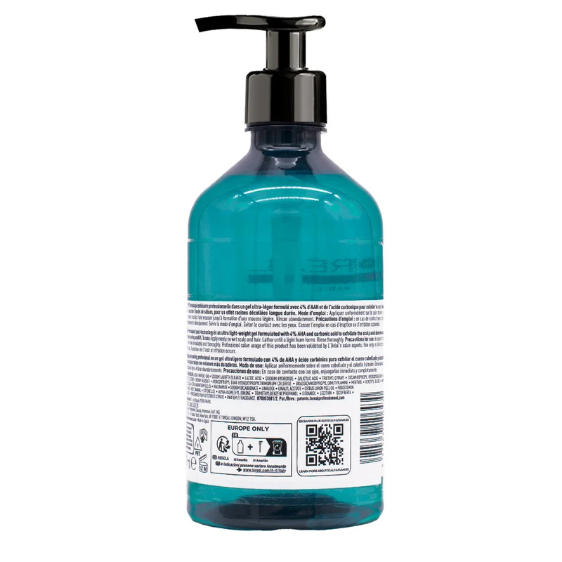 L'Oreal Professionnel Paris Scalp Advanced Anti-Oiliness Shampoo 500ml - shampoo sebo regolarizzatore