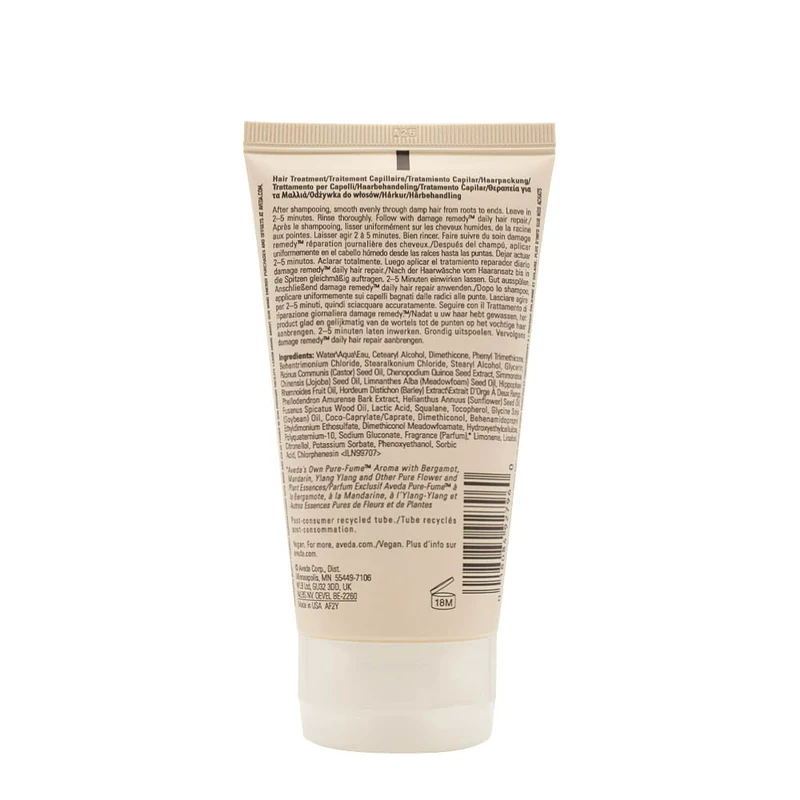 Aveda Damage Remedy Intensive Restructuring Treatment 150ml - maschera ristrutturante capelli danneggiati
