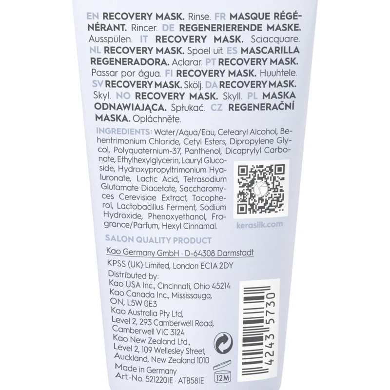 Kerasilk Specialists Recovery Mask 50ml - maschera ristrutturante