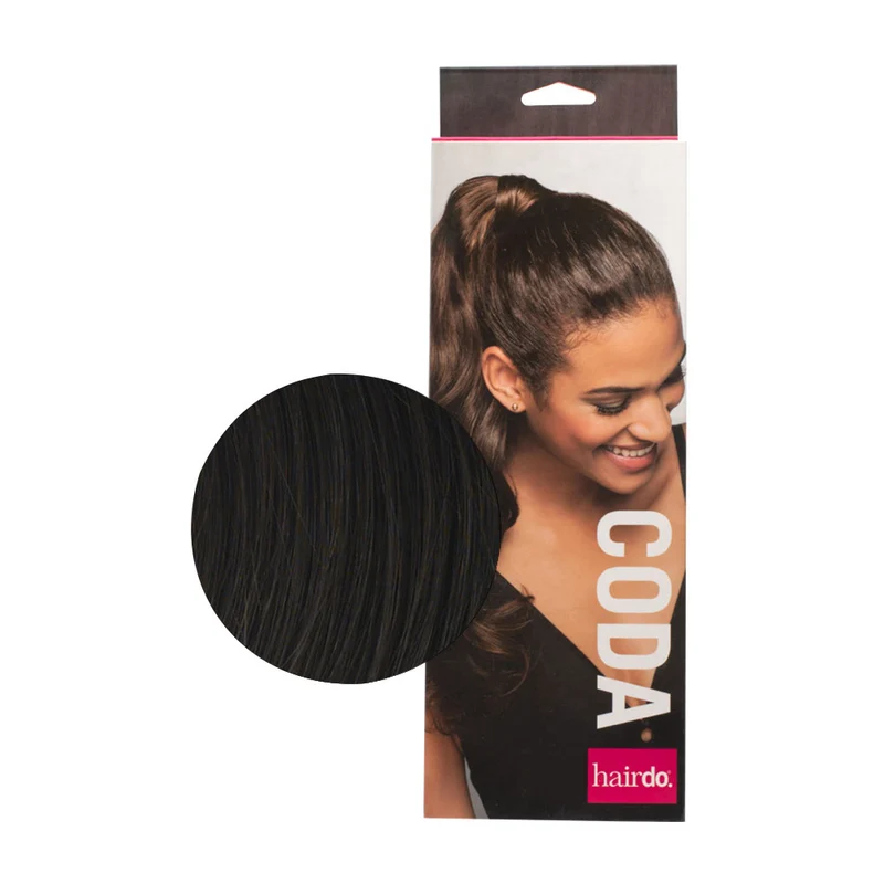 Hairdo Coda Mossa R4 Castano Scuro 58cm - coda mossa