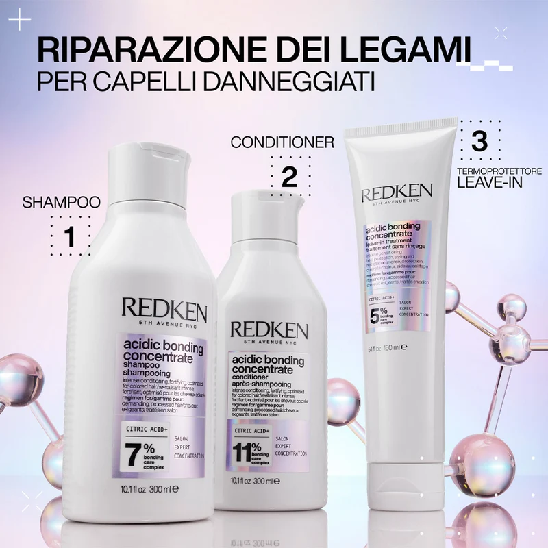 Redken Acidic Bonding Concentrate Leave-in Treatment 50ml - termoprotettore senza risciacquo