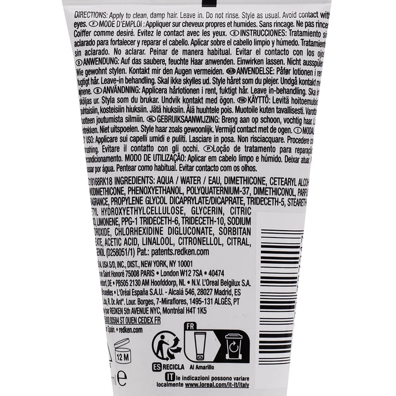 Redken Acidic Bonding Concentrate Leave-in Treatment 50ml - termoprotettore senza risciacquo