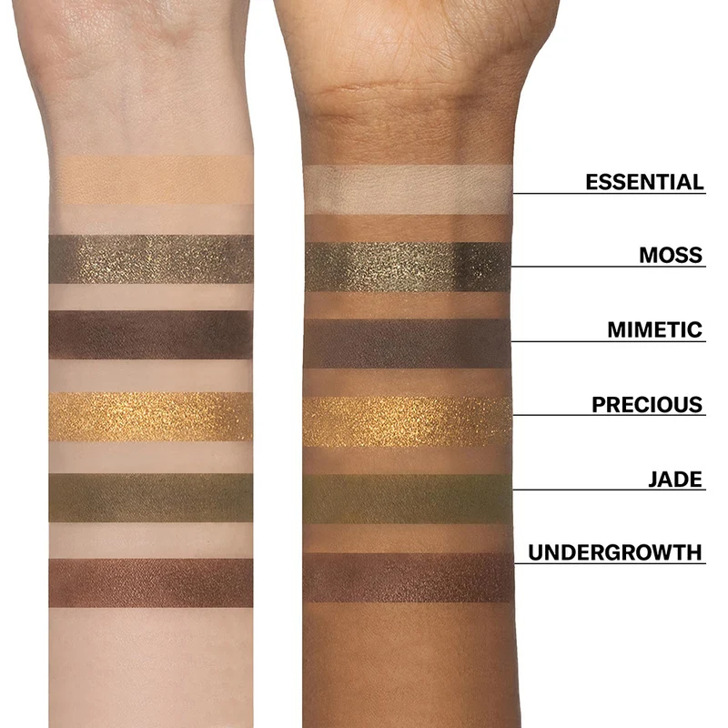 Mesauda Beauty Bare Harmony Palette 205 Hidden Green 6gr - palette 6 ombretti