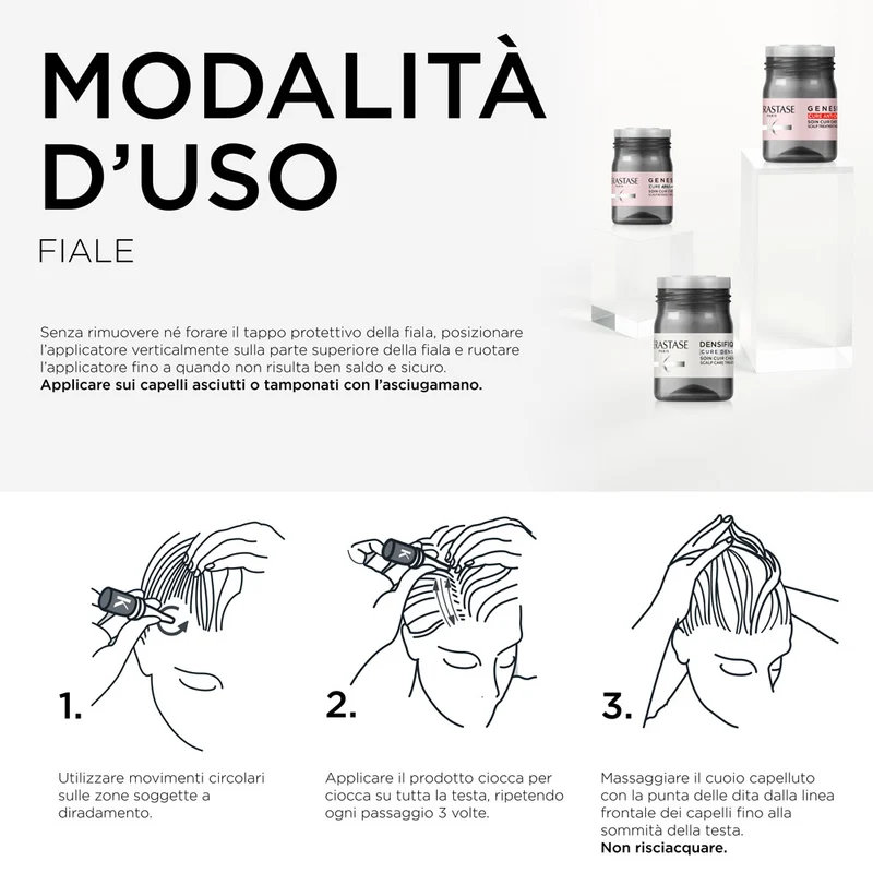 Kerastase Densifique Cure Densitè 10x6ml - fiale antidiradamento