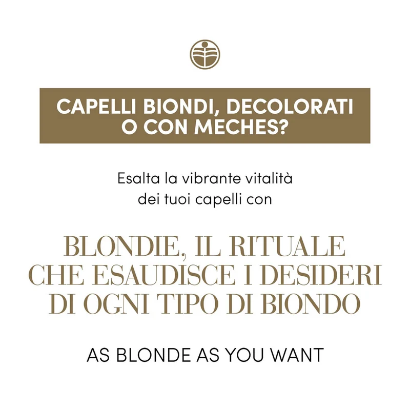 Medavita Blondie All Blondes Bonding Deep Mask 150ml - maschera rimpolpante per tutti i capelli biondi