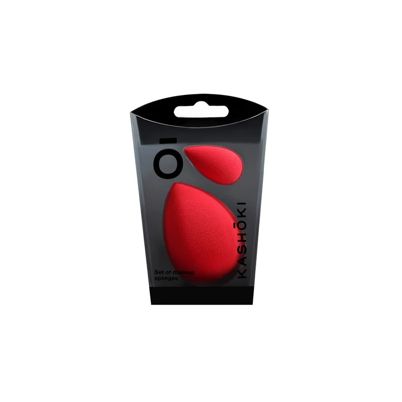 Kashōki Make Up Raindrop Makeup Sponge Mini And Large - set di due spugnette per trucco