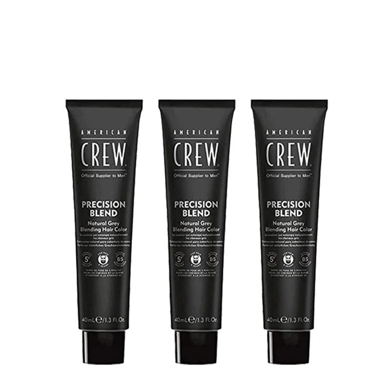 American Crew Precision Blend Light 7/8 3x40ml - tinta capelli e barba