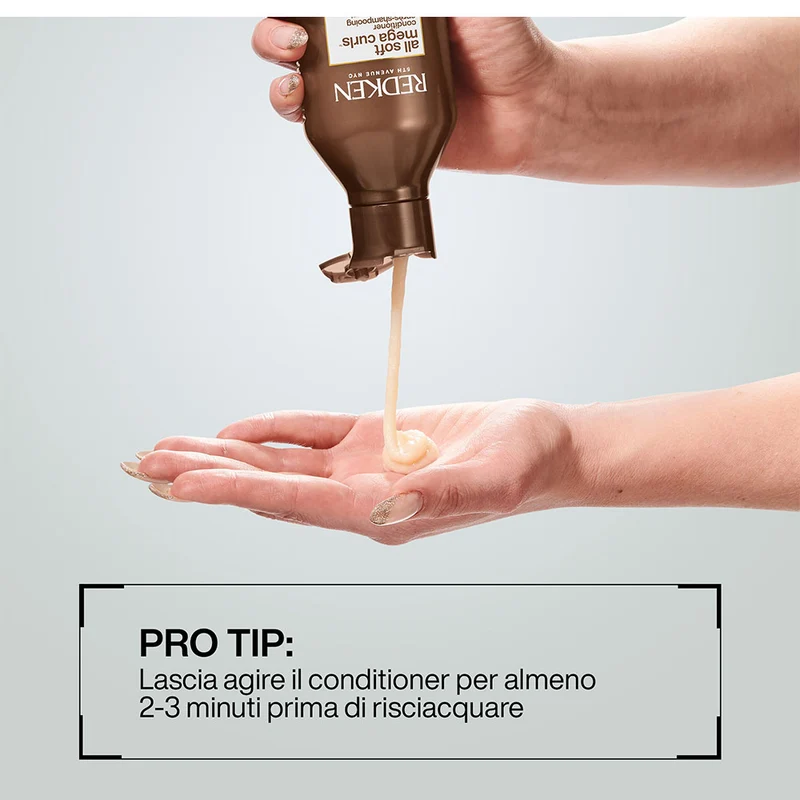 Redken All Soft Mega Curls Conditioner 300ml - balsamo per capelli ricci e secchi