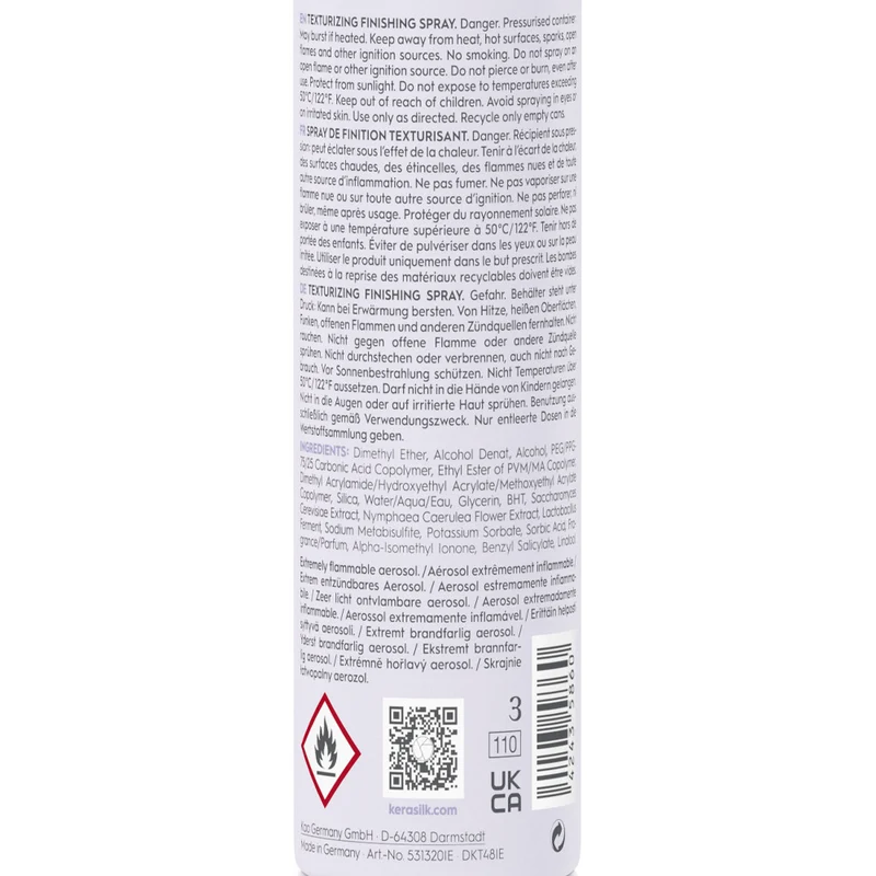 Kerasilk Styling Texturizing Finishing Spray 75ml - spray texturizzante