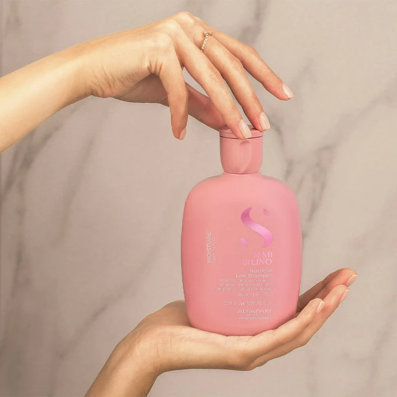 Alfaparf Milano Semi Di Lino Moisture Nutritive Low Shampoo 250ml - shampoo delicato nutriente per capelli secchi