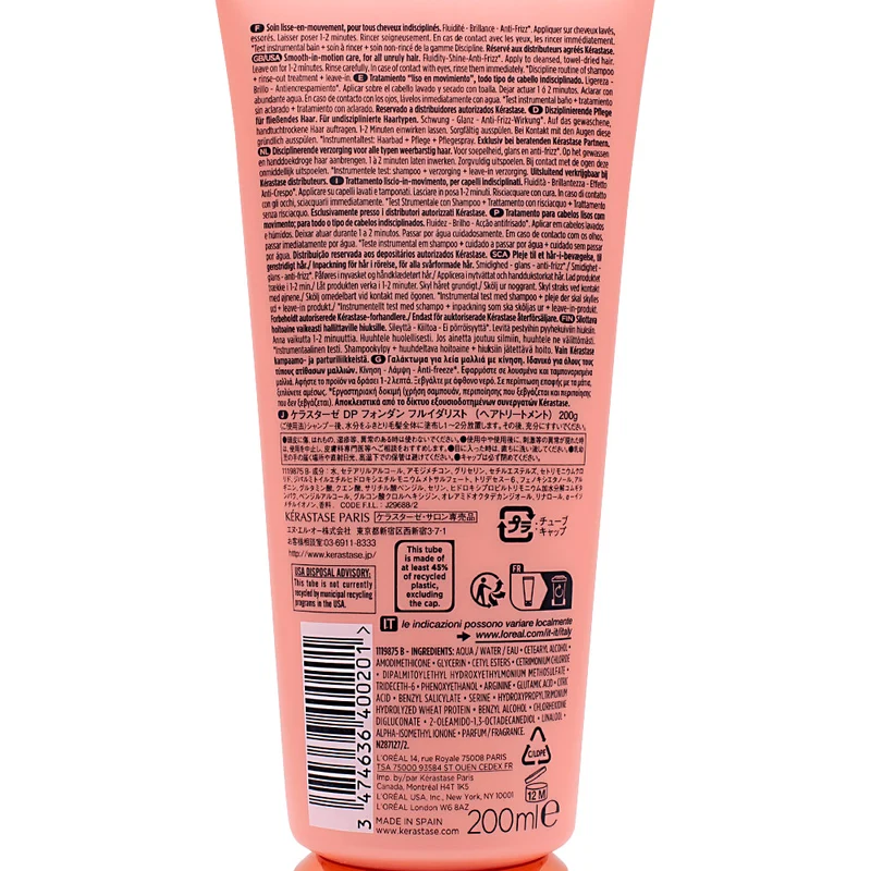 Kerastase Discipline Fondant Fluidealiste 200ml - balsamo anticrespo