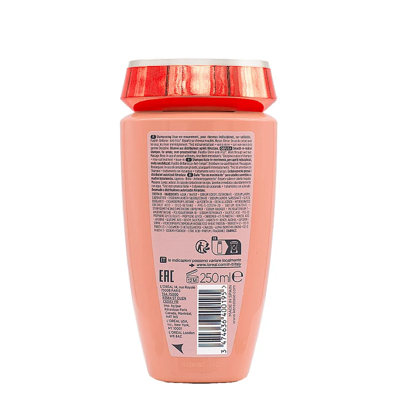 Kerastase Discipline Bain Fluidealiste Gentle 250ml - shampoo anticrespo delicato per capelli danneggiati