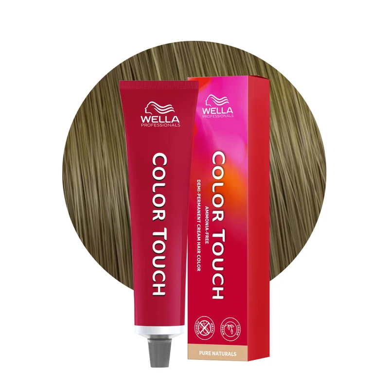 Wella Color Touch Pure Naturals 7/03 Biondo Medio Naturale Dorato 60ml - colore semipermanente senza ammoniaca
