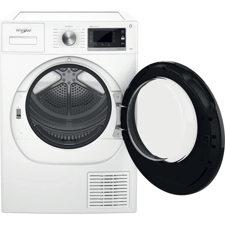Whirlpool W6 D94WB IT asciugatrice Libera installazione Caricamento frontale 9 kg A+++ Bianco