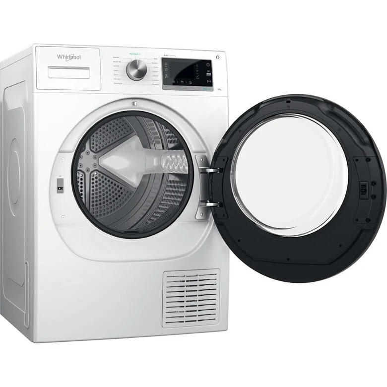 Whirlpool W6 D94WB IT asciugatrice Libera installazione Caricamento frontale 9 kg A+++ Bianco