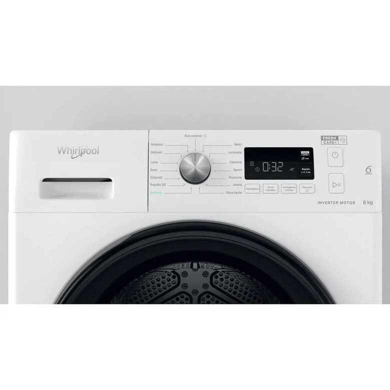 Whirlpool FFT M11 8X3B IT asciugatrice Libera installazione Caricamento frontale 8 kg A+++ Bianco