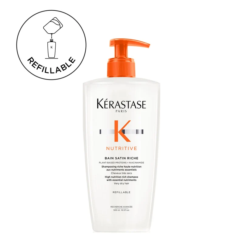 Kerastase Nutritive Bain Satin Riche 500ml - shampoo per capelli molto secchi