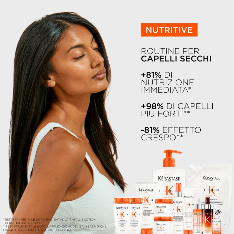 Kerastase Nutritive Bain Satin Riche 500ml - shampoo per capelli molto secchi