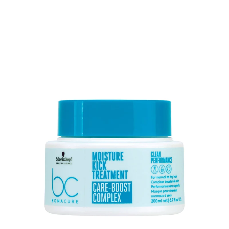 Schwarzkopf BC Bonacure Moisture Kick Treatment Care-Boost Complex 200ml - maschera per capelli secchi