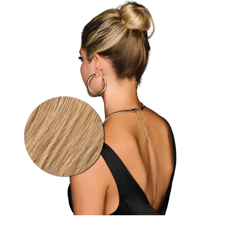 Hairdo Coda Mossa con Clip R25 Biondo Medio Dorato 69cm