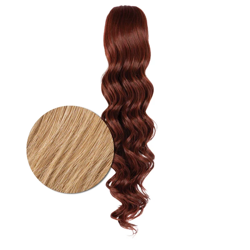 Hairdo Coda Mossa con Clip R25 Biondo Medio Dorato 69cm