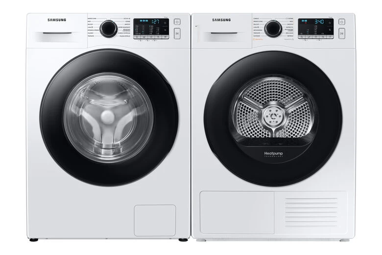 Samsung DV90TA240AE asciugatrice Libera installazione Caricamento frontale 9 kg A+++ Bianco