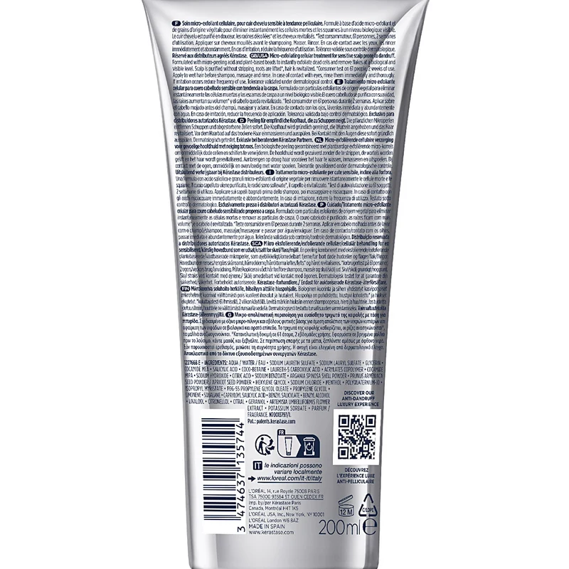 Kerastase Symbiose Micro-Peeling Cellulaire 200ml - trattamento micro-esfoliante