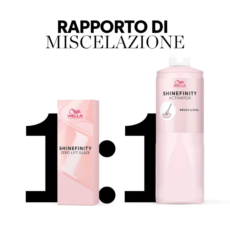 Wella Shinefinity 00/56 Rosa 60ml - colore demi-permanente