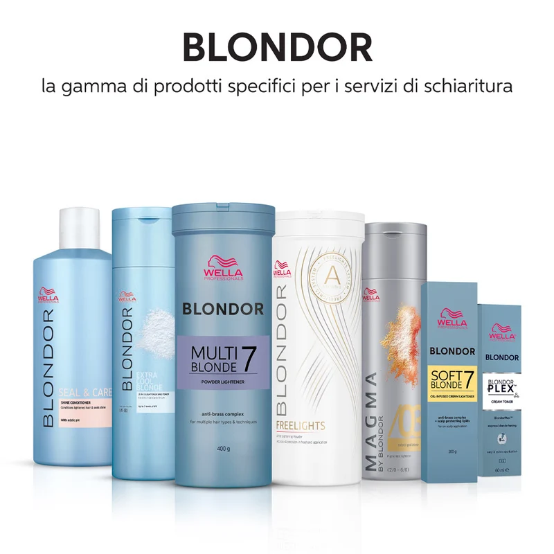Wella Blondor Multi Blonde Powder Lightener 800gr - decolorante in polvere