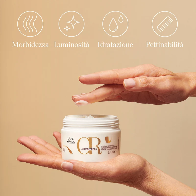 Wella Oil Reflections Mask 150ml - maschera nutriente