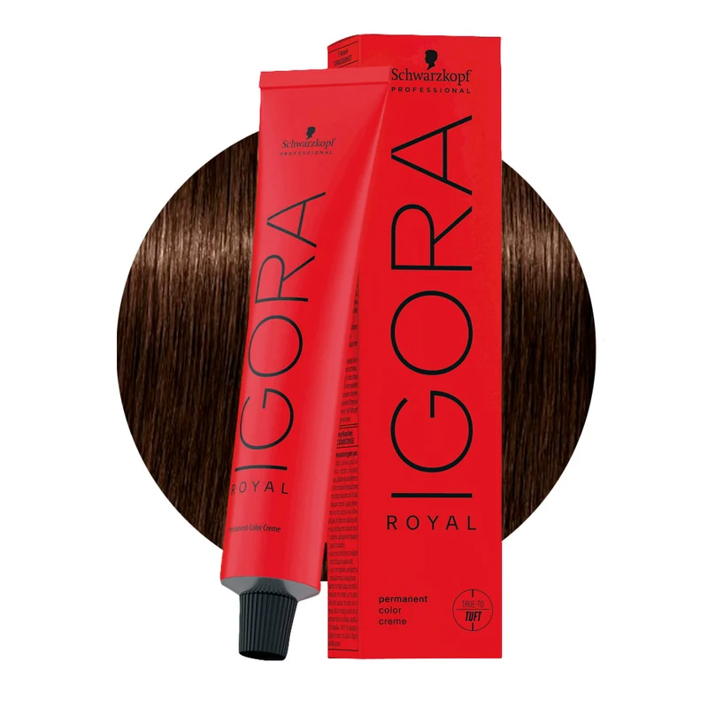 Schwarzkopf Igora Royal 4-6 Castano Medio Cioccolato 60ml - colorazione permanente